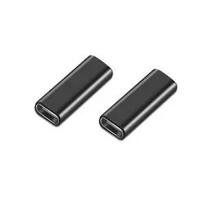 Accessonico USB C Female to Female Coupler, 2Pack USB 3.1 Type C Adapter Extension Connector for Connecting 2 USB-C Cables, Compatible Supports Fast Charging Data Transfer Accessonico USB C Female to Female Coupler, 2Pack USB 3.1 Type C Adapter Extension Connector for Connecting 2 USB-C Cables, Compatible Supports Fast Charging Data Transfer