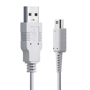 SUNMON USB Charger Cable for Wii U Gamepad Remote Controller Back-up USB Charger Power Cable Cord Replacement - White SUNMON USB Charger Cable for Wii U Gamepad Remote Controller Back-up USB Charger Power Cable Cord Replacement - White