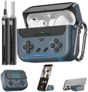 Inesore Retro Game Case for AirPods Pro 3 (Black) for Men Boy Inesore Retro Game Case for AirPods Pro 3 (Black) for Men Boy