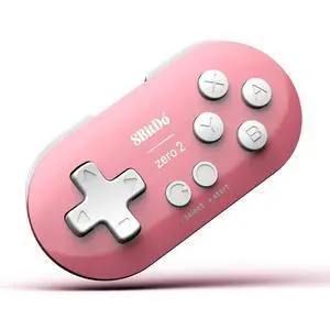 8Bitdo Zero 2 Mini Bluetooth Gamepad (Pink) 8Bitdo Zero 2 Mini Bluetooth Gamepad (Pink)