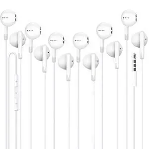 Cianyyee 6 Pack in Ear Earbuds Wired Headphones with Microphone Cianyyee 6 Pack in Ear Earbuds Wired Headphones with Microphone