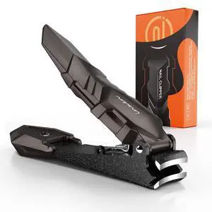 INXEN Nail Clippers for Men with Catcher No Splash, Self-Collecting Premium Steel Clippers for Fingernails & Toenails, Ideal Gifts for Men& Grooming Gifts, Great Gadget & Stocking Stuffer Gift INXEN Nail Clippers for Men with Catcher No Splash, Self-Collecting Premium Steel Clippers for Fingernails & Toenails, Ideal Gifts for Men& Grooming Gifts, Great Gadget & Stocking Stuffer Gift