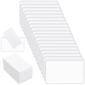 Geyee 100 Adhesive Pockets Library Card Pocket with Top Open, Clear Self Adhesive Index Card Sleeves for Business Cards, Back to School Supplies for Storage Bins Library Cards Organizing Totes Shelves Geyee 100 Adhesive Pockets Library Card Pocket with Top Open, Clear Self Adhesive Index Card Sleeves for Business Cards, Back to School Supplies for Storage Bins Library Cards Organizing Totes Shelves