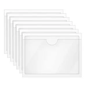 Tupalizy 10PCS Clear Adhesive Business Card Holder with Top Open Small Plastic Card Sleeves Pockets for Storage Bins Boxes Organizing Label Notebooks Name Tags Classroom Desk Planners,3.5x2.4 Inch Tupalizy 10PCS Clear Adhesive Business Card Holder with Top Open Small Plastic Card Sleeves Pockets for Storage Bins Boxes Organizing Label Notebooks Name Tags Classroom Desk Planners,3.5x2.4 Inch
