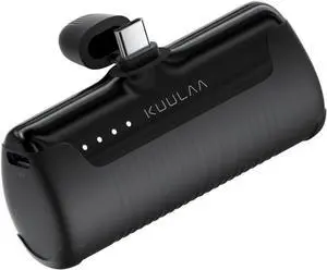 Kuulaa Portable Charger USB C Power Bank 4500mAh Small Portable Phone Charger Android Compact Plug in Battery Pack Portable Compatible with iPhone 15, Samsung Galaxy, Moto, LG, Pixel, Black Kuulaa Portable Charger USB C Power Bank 4500mAh Small Portable Phone Charger Android Compact Plug in Battery Pack Portable Compatible with iPhone 15, Samsung Galaxy, Moto, LG, Pixel, Black
