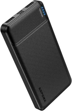 AsperX 10000mAh Slim Portable Charger, USB C Battery Pack Power Bank AsperX 10000mAh Slim Portable Charger, USB C Battery Pack Power Bank