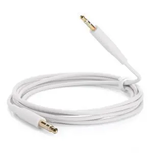 Cypher.V Replacement Aux Cable Cord Wire, 3.5mm to 2.5mm for Bose NC700 QuietComfort QC25 QC35 QC35II QC45 Headphones (No Mic) (White) Cypher.V Replacement Aux Cable Cord Wire, 3.5mm to 2.5mm for Bose NC700 QuietComfort QC25 QC35 QC35II QC45 Headphones (No Mic) (White)