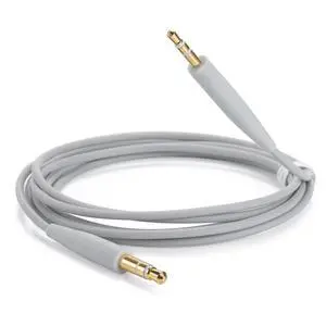 Cypher.V Replacement Aux Cable Cord Wire, 3.5mm to 2.5mm for Bose NC700 QuietComfort QC25 QC35 QC35II QC45 Headphones (No Mic) (Grey) Cypher.V Replacement Aux Cable Cord Wire, 3.5mm to 2.5mm for Bose NC700 QuietComfort QC25 QC35 QC35II QC45 Headphones (No Mic) (Grey)