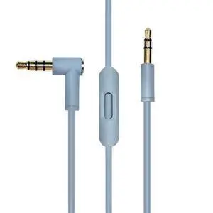 EARLA TEC Replacement Audio Cable Cord Wire with in line Microphone and Control for Beats by Dr Dre Headphones Solo Studio Pro Detox Wireless Mixr Executive Pill (Grey) EARLA TEC Replacement Audio Cable Cord Wire with in line Microphone and Control for Beats by Dr Dre Headphones Solo Studio Pro Detox Wireless Mixr Executive Pill (Grey)