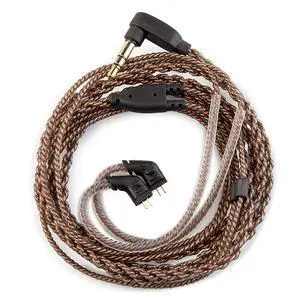 KZ CCA 2PIN IEM Earphone Cable, 4 Core High-Purity Copper Twisted in Ear Monitor Replacement Cable, IEM Earbuds Replacement Cable for KZ ZST ZSTX EDX ES4 AS10 CCA C10 C16 TRN V80 V90 KS1 Storm KZ CCA 2PIN IEM Earphone Cable, 4 Core High-Purity Copper Twisted in Ear Monitor Replacement Cable, IEM Earbuds Replacement Cable for KZ ZST ZSTX EDX ES4 AS10 CCA C10 C16 TRN V80 V90 KS1 Storm