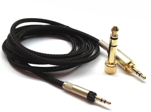 Replacement Audio Upgrade Cable Compatible with Sennheiser HD598, HD598Cs, HD560s, HD598SE, HD620S, HD400PRO, HD599, HD569, HD579, HD505 Headphones 1.5meters/4.9feet Replacement Audio Upgrade Cable Compatible with Sennheiser HD598, HD598Cs, HD560s, HD598SE, HD620S, HD400PRO, HD599, HD569, HD579, HD505 Headphones 1.5meters/4.9feet