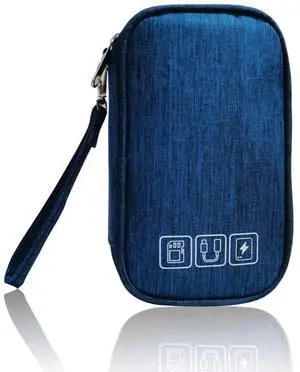 DUMEALAGR Electronic Organizer Bag Cable Organizer Travel Cord Organizer Case Pouch Portable Carrying Case for Charger Hard Drive Earphone USB SD Card (Navy) DUMEALAGR Electronic Organizer Bag Cable Organizer Travel Cord Organizer Case Pouch Portable Carrying Case for Charger Hard Drive Earphone USB SD Card (Navy)