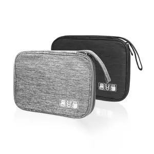 Lcsmaokin Electronics Organizer Travel Case,Electronic Accessories Storage Bag,Portable Waterproof Cable Organizer Bag,Travel Cord Organizer Bag for Small Charging Cord Storage,Cables,SD Card-Grey Lcsmaokin Electronics Organizer Travel Case,Electronic Accessories Storage Bag,Portable Waterproof Cable Organizer Bag,Travel Cord Organizer Bag for Small Charging Cord Storage,Cables,SD Card-Grey