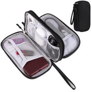 Travel Cable Organizer, Electronics Accessories Bag for Charger, Phone - Universal Electronic Organizer Travel Cable Organizer, Electronics Accessories Bag for Charger, Phone - Universal Electronic Organizer