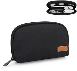 E-Tree Small Tech Pouch Organizer Bag (7.8" x 5") Travel Electronics Accessories Case for MacBook Charger, USB-C Adapter, Cables, Power Bank, Mouse, SSD, Dongle & Hub | Foam Padded E-Tree Small Tech Pouch Organizer Bag (7.8" x 5") Travel Electronics Accessories Case for MacBook Charger, USB-C Adapter, Cables, Power Bank, Mouse, SSD, Dongle & Hub | Foam Padded