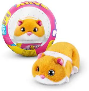 Pets Alive Hamstermania (Orange) by ZURU Hamster, Electronic Pet, 20+ Sounds Interactive, Hamster Ball Toy for Girls and Children Pets Alive Hamstermania (Orange) by ZURU Hamster, Electronic Pet, 20+ Sounds Interactive, Hamster Ball Toy for Girls and Children