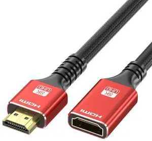 HDMI Extension Cable 2.1 Version HDMI Cable Male to Female 8K Computer Monitor Projector Extended HDMI Cable Wholesale HDMI Extension Cable 2.1 Version HDMI Cable Male to Female 8K Computer Monitor Projector Extended HDMI Cable Wholesale