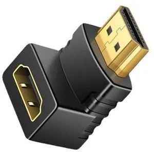 HDMI Adapter about Male to Female Elbow Change HDMI Cable Turn Interface 90 Degrees HDMI Male to Female Adapter HDMI Adapter about Male to Female Elbow Change HDMI Cable Turn Interface 90 Degrees HDMI Male to Female Adapter