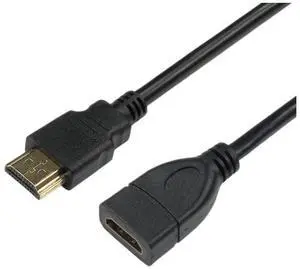 HDMI Male to Female Extension Cable, 4K High Definition HDMI Male to Female Cord OD7.0 1.5m HDMI Male to Female Extension Cable, 4K High Definition HDMI Male to Female Cord OD7.0 1.5m