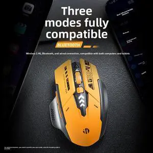 A9 Bluetooth Wireless Mouse Three Model Wired Mute Rechargeable E-Sports Games Office Home A9 Bluetooth Wireless Mouse Three Model Wired Mute Rechargeable E-Sports Games Office Home