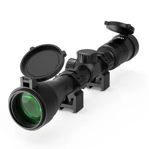 VibeShield Rifle Scope, Mil-Dot Reticle, 1 Inch Tube, Shockproof Optics, Includes 20mm Picatinny Weaver Rings VibeShield Rifle Scope, Mil-Dot Reticle, 1 Inch Tube, Shockproof Optics, Includes 20mm Picatinny Weaver Rings