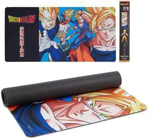 Large Gaming Mouse Pad (31" x 15") - Dragon Ball Z Extended XL Computer Desk Mat, Cool Anime Keyboard Deskmat, Big Desktop Deskpad for Gamer, Long Oversized PC Mousepad for Laptop Large Gaming Mouse Pad (31" x 15") - Dragon Ball Z Extended XL Computer Desk Mat, Cool Anime Keyboard Deskmat, Big Desktop Deskpad for Gamer, Long Oversized PC Mousepad for Laptop