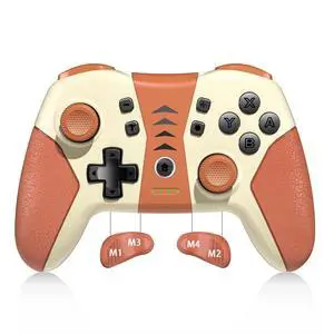 Wireless Switch Pro Controller Replacement for Switch/Switch OLED/Switch Lite, Compatible with PS3, PC and Android, Support Dual Vibration/Wake-Up Function/Motion Control/Gyro Sensing Wireless Switch Pro Controller Replacement for Switch/Switch OLED/Switch Lite, Compatible with PS3, PC and Android, Support Dual Vibration/Wake-Up Function/Motion Control/Gyro Sensing