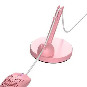 Games Mouse Bungee Mouse Cord Clip Cord Management System Flexible 360 Degree Rotatable for Esports FPS Games(Pink) Games Mouse Bungee Mouse Cord Clip Cord Management System Flexible 360 Degree Rotatable for Esports FPS Games(Pink)