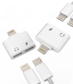 Iphone Dual Lightning Headphone Adapter(2pack)Audio Charge Dongle Jack Splitter 2in1 Charger AUX Music Earbud Adaptador Para MFI Certified Compatible for 7 8Plus X 13 12 11 Pro Max Mini Xs Se Xr Iphone Dual Lightning Headphone Adapter(2pack)Audio Charge Dongle Jack Splitter 2in1 Charger AUX Music Earbud Adaptador Para MFI Certified Compatible for 7 8Plus X 13 12 11 Pro Max Mini Xs Se Xr