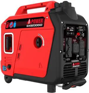 AiPower 2300-Watt Recoil Start Gas Propane Powered Ultra Light-Weight Inverter Generator 80cc OHV Engine and CO Sensor Shutdown AiPower 2300-Watt Recoil Start Gas Propane Powered Ultra Light-Weight Inverter Generator 80cc OHV Engine and CO Sensor Shutdown