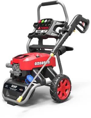 AiPower 2000PSI 1.2 GPM Electric Pressure Washer with QC Nozzles Onboard Soap Tank for Driveway, Yard, Fence Cleaning AiPower 2000PSI 1.2 GPM Electric Pressure Washer with QC Nozzles Onboard Soap Tank for Driveway, Yard, Fence Cleaning