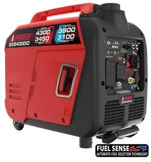 AiPower 4300-Watt Recoil Start Gas Propane Powered Light-Weight Inverter Generator with 149cc OHV Engine and CO Sensor Shutdown AiPower 4300-Watt Recoil Start Gas Propane Powered Light-Weight Inverter Generator with 149cc OHV Engine and CO Sensor Shutdown