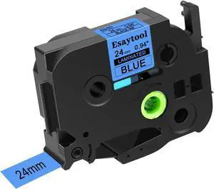 40 Pack Compatible with P-Touch TZe-551 AZE-551 TZ-551 Black on Blue 24mm 0.94'' Laminated Label Tape Replacement for Ptouch PT-D600 PT-E500 PT-H500 PT-P710BT PT-1400 PT-9200DX Label Maker 40 Pack Compatible with P-Touch TZe-551 AZE-551 TZ-551 Black on Blue 24mm 0.94'' Laminated Label Tape Replacement for Ptouch PT-D600 PT-E500 PT-H500 PT-P710BT PT-1400 PT-9200DX Label Maker