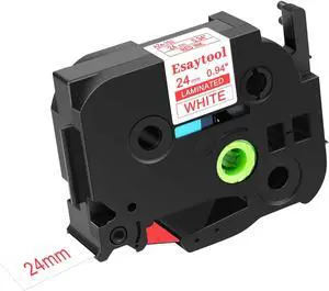 40 Pack Compatible with P-Touch TZe-252 AZE-252 TZ-252 Red on White 24mm 0.94'' Laminated Label Tape Replacement for Ptouch PT-D600 PT-E500 PT-H500 PT-P710BT PT-1400 PT-9200DX Label Maker 40 Pack Compatible with P-Touch TZe-252 AZE-252 TZ-252 Red on White 24mm 0.94'' Laminated Label Tape Replacement for Ptouch PT-D600 PT-E500 PT-H500 PT-P710BT PT-1400 PT-9200DX Label Maker