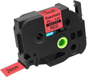40 Pack Compatible with P-Touch TZe-451 AZE-451 TZ-451 Black on Red 24mm 0.94'' Laminated Label Tape Replacement for Ptouch PT-D600 PT-E500 PT-H500 PT-P710BT PT-1400 PT-9200DX Label Maker 40 Pack Compatible with P-Touch TZe-451 AZE-451 TZ-451 Black on Red 24mm 0.94'' Laminated Label Tape Replacement for Ptouch PT-D600 PT-E500 PT-H500 PT-P710BT PT-1400 PT-9200DX Label Maker