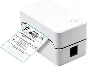40-80mm Thermal Label and Ribbon Printing Machine, 2 Printing Modes, Intelligent Paper Feed & Return, for Retail, Warehouse & Industrial Use 40-80mm Thermal Label and Ribbon Printing Machine, 2 Printing Modes, Intelligent Paper Feed & Return, for Retail, Warehouse & Industrial Use