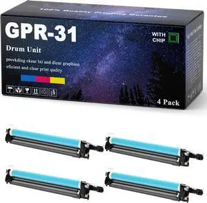 GPR-31 GPR31 Drum Unit Compatible for Canon ImageRUNNER Advance C5030 C5030i C5035 C5035i C5235 C5235A C5235i C5240 C5240A C5240i Printers,with Chip GPR-31 GPR31 Drum Unit Compatible for Canon ImageRUNNER Advance C5030 C5030i C5035 C5035i C5235 C5235A C5235i C5240 C5240A C5240i Printers,with Chip