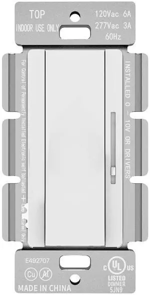 Hyperlite 1-10V Dimmer Switch for 1-10V Dimmable LED,Single-Pole Solide,UL Listed Hyperlite 1-10V Dimmer Switch for 1-10V Dimmable LED,Single-Pole Solide,UL Listed