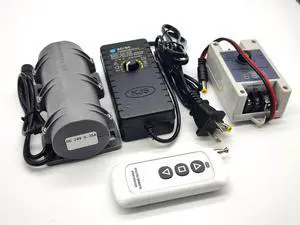 24V DC Motor 3800rpm Strong Vibration Industry Mini Vibration Motor Sturdy Plastic Shell Rotary Speed Vibrating Motor for Massage Bed Chair Medical Instruments(24V Motor+Power +Remote Control) 24V DC Motor 3800rpm Strong Vibration Industry Mini Vibration Motor Sturdy Plastic Shell Rotary Speed Vibrating Motor for Massage Bed Chair Medical Instruments(24V Motor+Power +Remote Control)