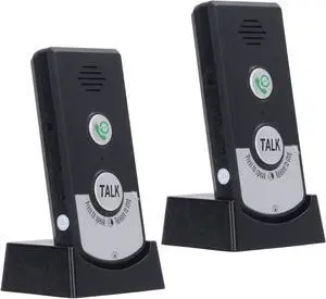 Wireless Intercom with HD Clarity, 1000ft Range, Rechargeable 1800mAh Battery, Easy Setup for Indoor Outdoor, Elderly & Kids Room Communication Wireless Intercom with HD Clarity, 1000ft Range, Rechargeable 1800mAh Battery, Easy Setup for Indoor Outdoor, Elderly & Kids Room Communication