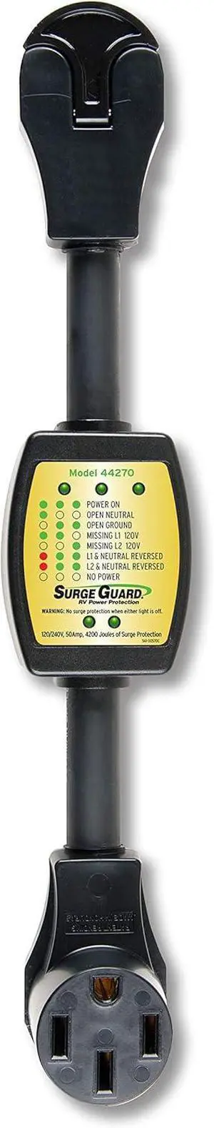 Surge Guard 44270 Entry Level Portable Surge Protector - 50 Amp Surge Guard 44270 Entry Level Portable Surge Protector - 50 Amp