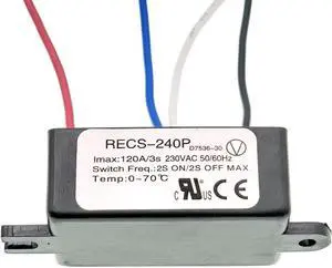 RECS-240P Intelligent Electronic Centrifugal Switch Oil Pump Motor Capacitor Starter for Air Compressor Centrifugal Switch 230VAC 50/60Hz 120A/3s Electronic starter centrifugal switch RECS-240P Intelligent Electronic Centrifugal Switch Oil Pump Motor Capacitor Starter for Air Compressor Centrifugal Switch 230VAC 50/60Hz 120A/3s Electronic starter centrifugal switch