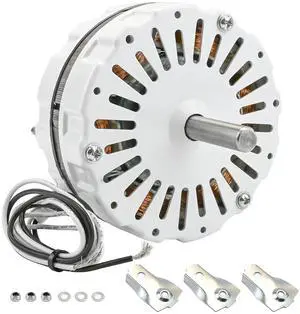 F0510B2497, DOW-136-0-40-XIN Attic Fan Motor Kit Fit for Lomanco 2000 & 1800 Series, Replace Model DOW-136-0-34, F0510B2944, A0416B2059, A0510B2389 etc, 3.4 A/60Hz/120 V, 1100RPM 1/10 HP, White F0510B2497, DOW-136-0-40-XIN Attic Fan Motor Kit Fit for Lomanco 2000 & 1800 Series, Replace Model DOW-136-0-34, F0510B2944, A0416B2059, A0510B2389 etc, 3.4 A/60Hz/120 V, 1100RPM 1/10 HP, White