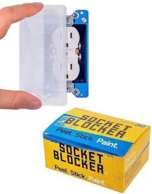 The Smarter Outlet Cover for Drywall & Painting Better Than Tape for Remodeling & DIY Projects - 30 Pack The Smarter Outlet Cover for Drywall & Painting Better Than Tape for Remodeling & DIY Projects - 30 Pack