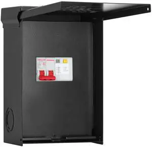 briidea 60 Amp Spa Panel with 2-Pole 60 Amp GFCI Breaker, IP 65 Waterproof, Ideal for Spas, Hot Tubs, Swimming Pools, and Home Use briidea 60 Amp Spa Panel with 2-Pole 60 Amp GFCI Breaker, IP 65 Waterproof, Ideal for Spas, Hot Tubs, Swimming Pools, and Home Use