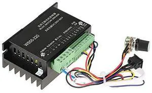 Motor Driver Controller with Cable,WS55-220 DC 48V 500W CNC Brushless Spindle BLDC Motor Driver Controller,with Overvoltage,Over-Current Potection, Locked-Rotor Motor Driver Controller with Cable,WS55-220 DC 48V 500W CNC Brushless Spindle BLDC Motor Driver Controller,with Overvoltage,Over-Current Potection, Locked-Rotor