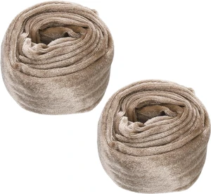 PATIKIL 5.9ft Chandelier Chain Cord Cover, 2 Pcs Velvet Cloth Fabric Chain Sleeve Decorative Cord Covers for Chandelier Wires Swing Cable, Zipper Style, Beige PATIKIL 5.9ft Chandelier Chain Cord Cover, 2 Pcs Velvet Cloth Fabric Chain Sleeve Decorative Cord Covers for Chandelier Wires Swing Cable, Zipper Style, Beige