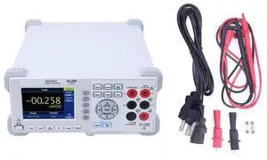 XDM2041 Digital Multimeter AC DC Current Voltage 3.7in Screen True RMS 55000 Counts Two Line Display Desktop Type(US Plug 100 240V) XDM2041 Digital Multimeter AC DC Current Voltage 3.7in Screen True RMS 55000 Counts Two Line Display Desktop Type(US Plug 100 240V)