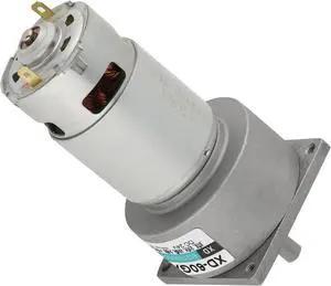 Walfront 12V/24V 35W Micro Metal Gear Motor Speed Adjustable Large Motor CW/CCW(24V 100prm), Geared Motor Walfront 12V/24V 35W Micro Metal Gear Motor Speed Adjustable Large Motor CW/CCW(24V 100prm), Geared Motor