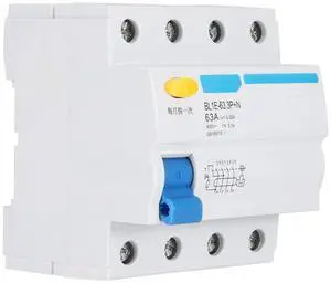 BL1E-63 Current Circuit Breaker,3P+N 63A RCCB Residual,230V 30mA Leakage Overload Short Protection BL1E-63 Current Circuit Breaker,3P+N 63A RCCB Residual,230V 30mA Leakage Overload Short Protection